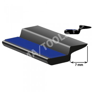Underglass profile self-adh. with cover lip, 7 mm, 5 m (5051-5)