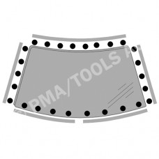 JEEP Cherokee XJ, 84-92, WS-Clip set, 26 pcs.