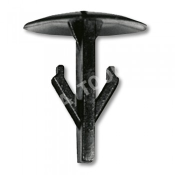 HONDA Accord Sedan/Aero, 90-93, Fastener, black