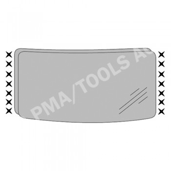 IVECO Daily III, 14-, WS-Clip set A-pillar, 14 pcs.